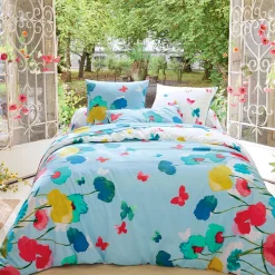 Couché dans les fleurs Drap-housse