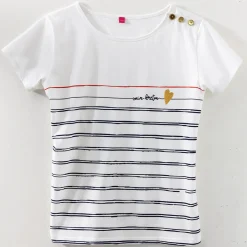 Cœur breton T-shirt rayé