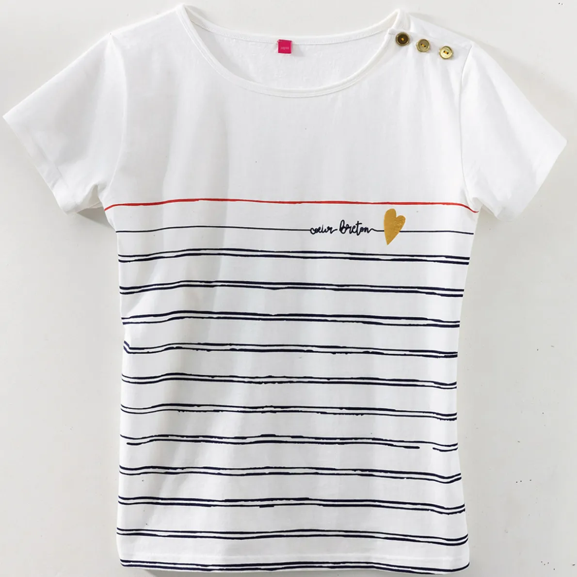 Cœur breton 2 t-shirts