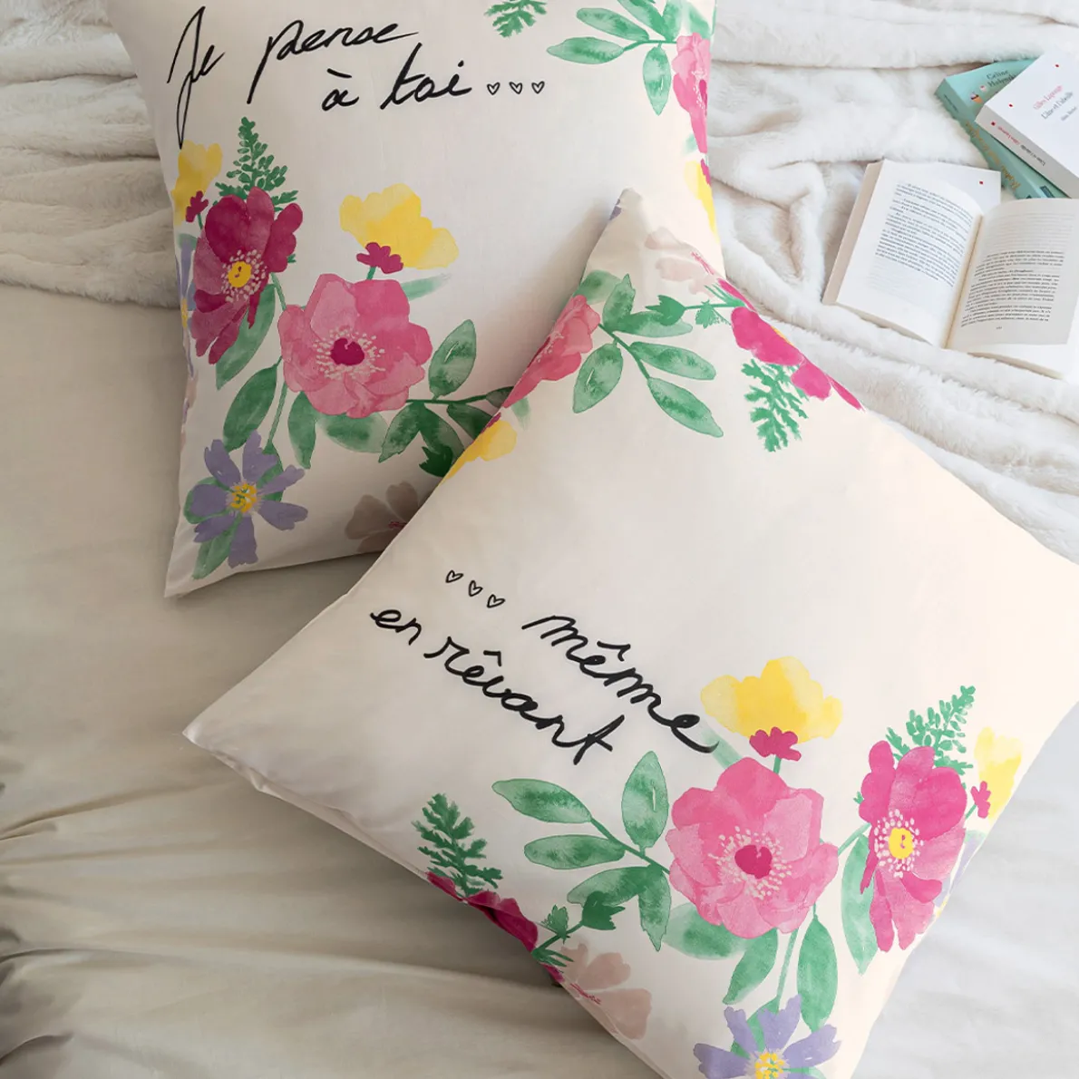 Déclaration d'amour 2 taies d'oreiller