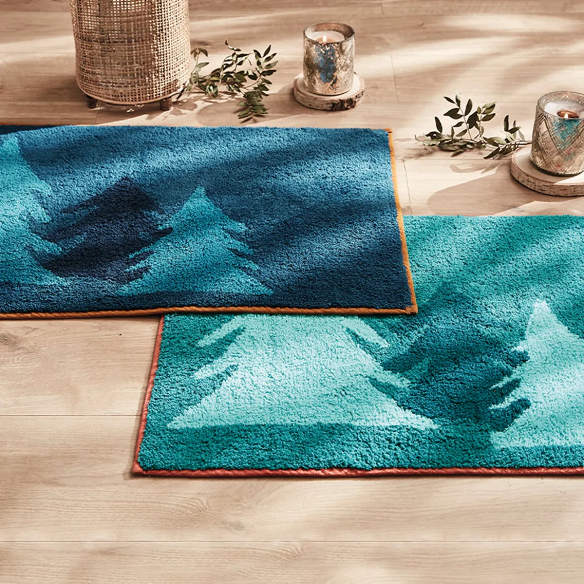 Destination montagne Tapis de bain