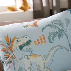 Dino et compagnie Housse de couette et taie d'oreiller