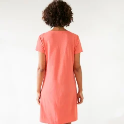 Délices exotiques Maxi t-shirt corail