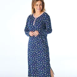 Douce envolée nocturne Chemise de nuit longue