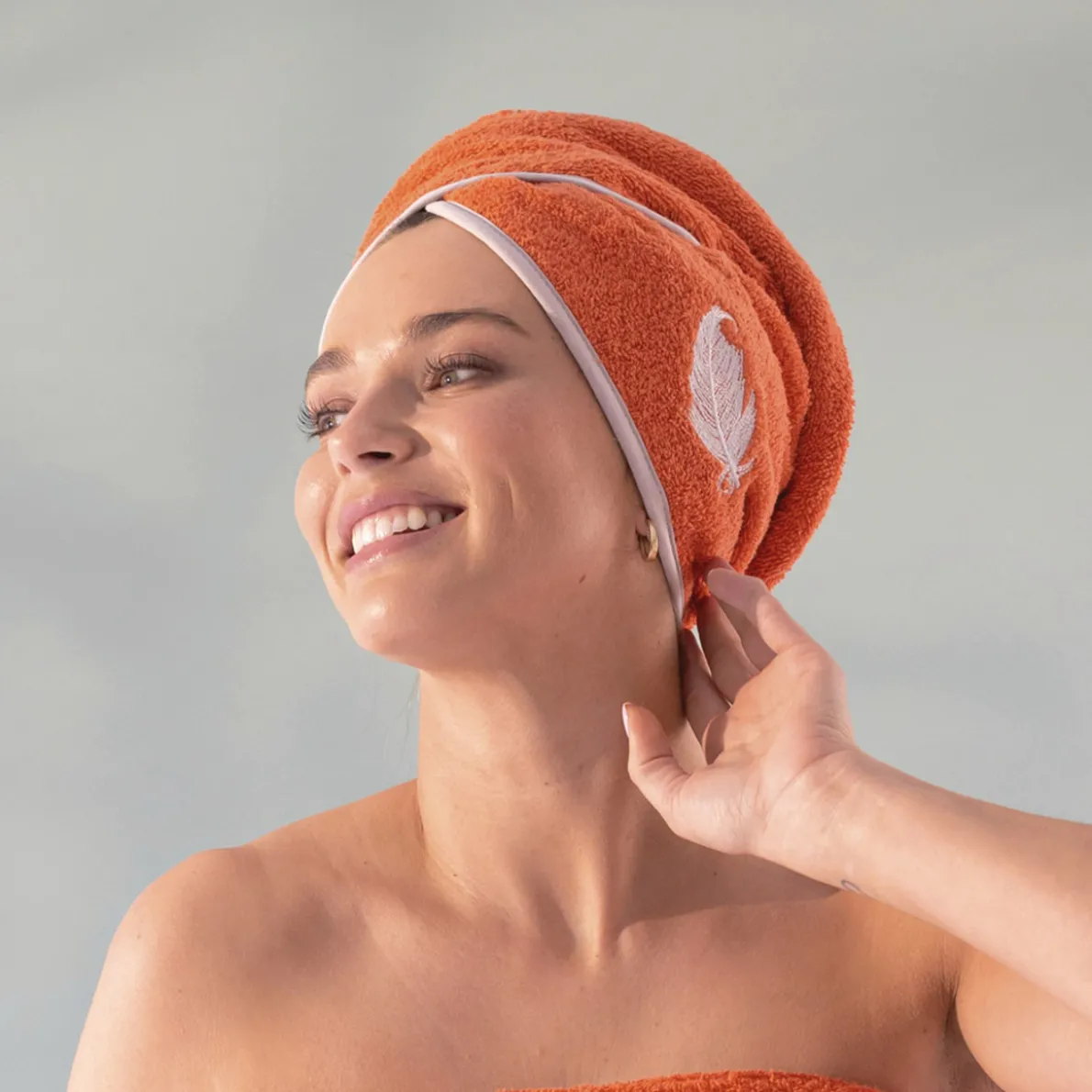 Douce légèreté Serviette cheveux