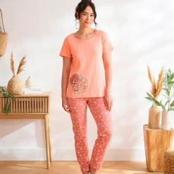 Douces rimes Pantalon terracotta