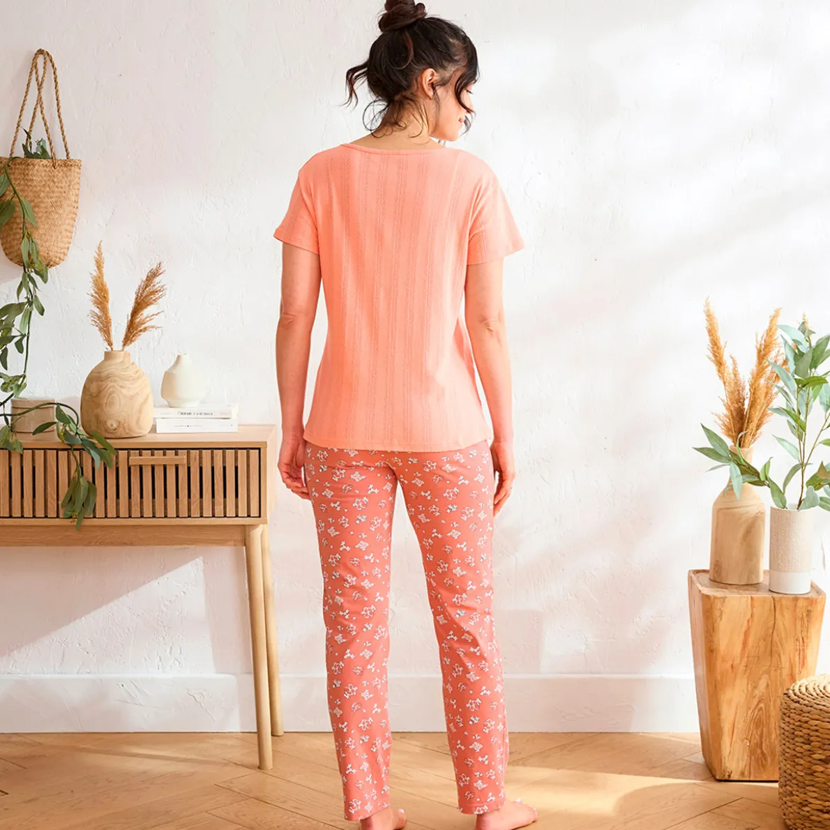 Douces rimes Pantalon terracotta