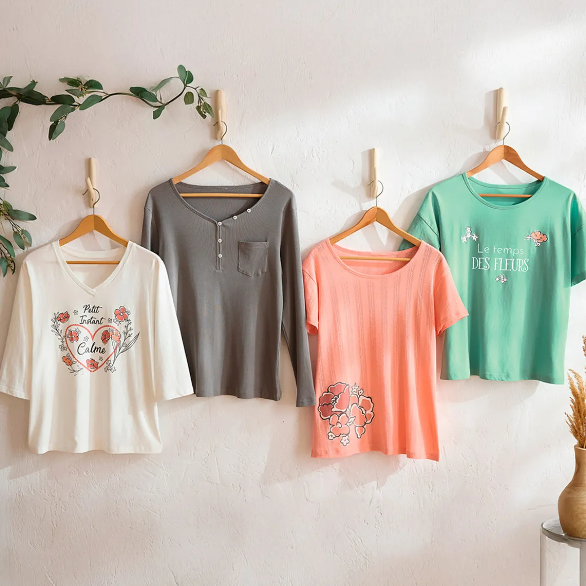 Douces rimes T-shirt blanc