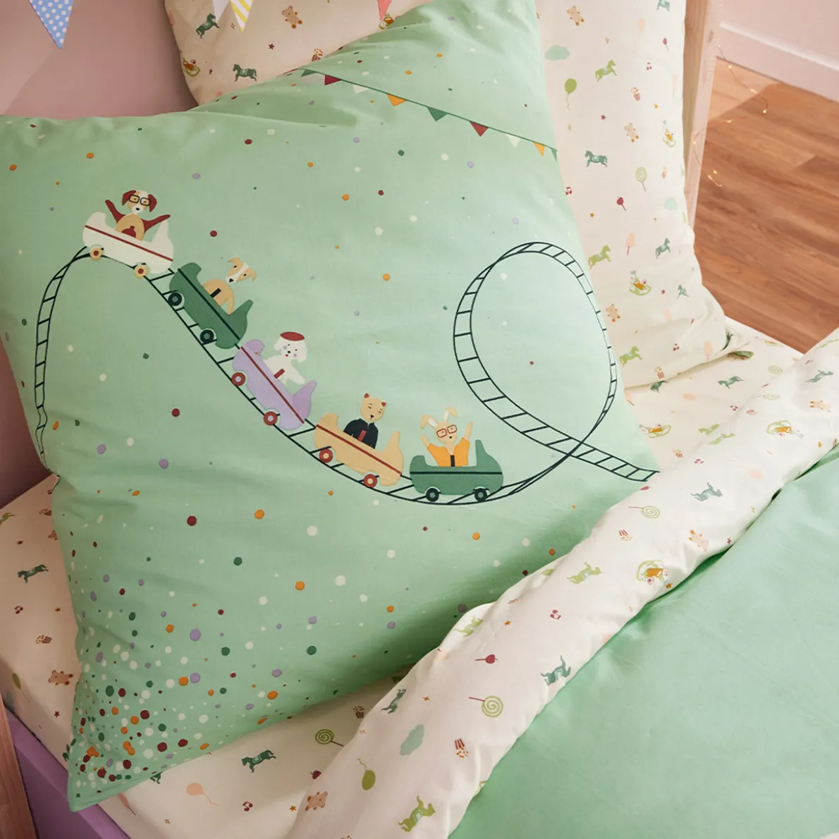 Encore un tour Housse de couette et taie d'oreiller