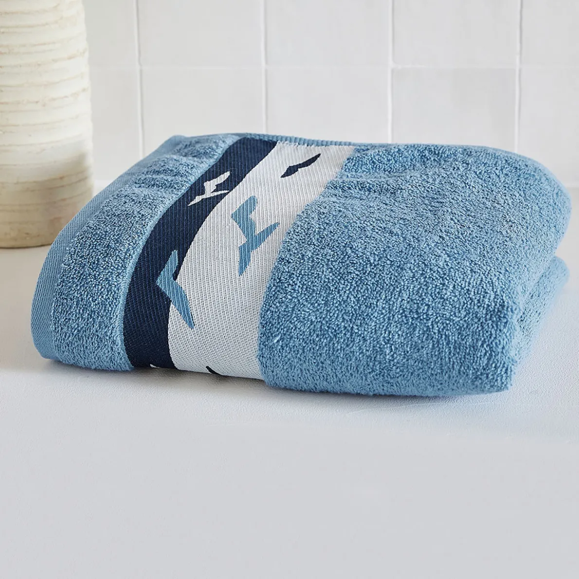 En pleine mer Serviette de bain