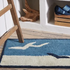 En pleine mer Tapis de bain