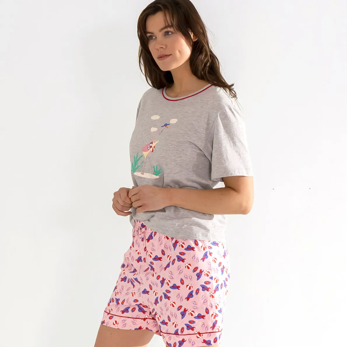 En route pour la plage Pyjama