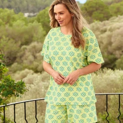 Escale à Santorin Ensemble short