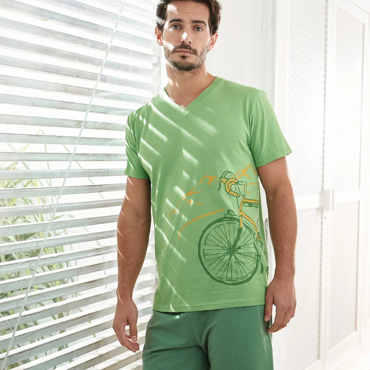 Evasion Pyjama short amande