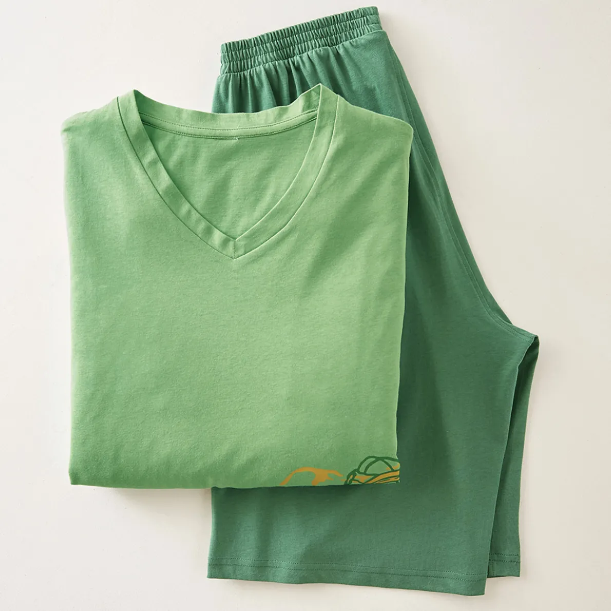 Evasion Pyjama short amande
