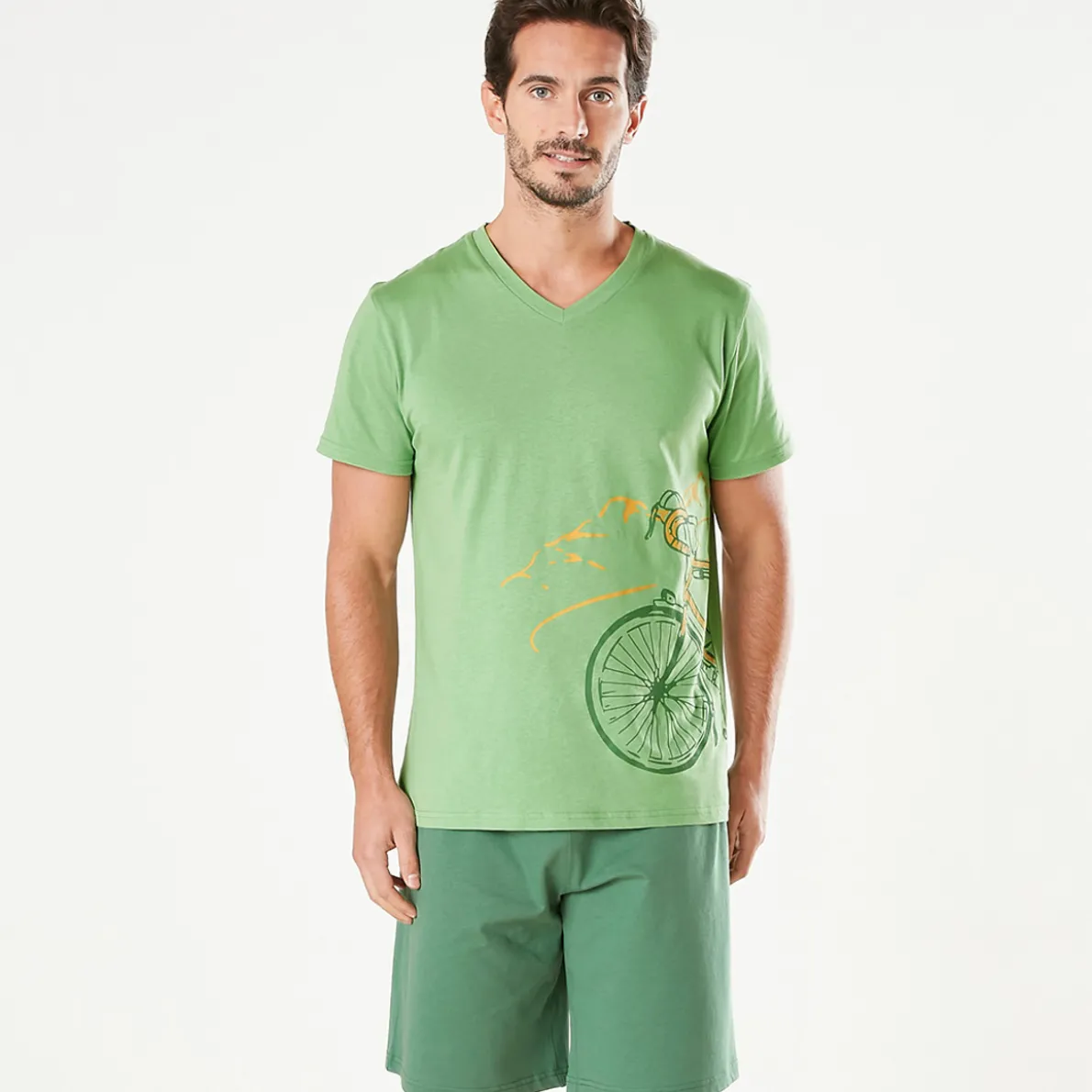 Evasion Pyjama short amande