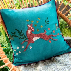 Fables enchantées Housse de coussin et coussin