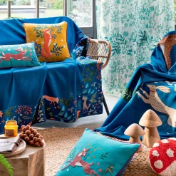 Fables enchantées Housse de coussin et coussin