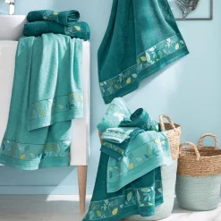 Feuille à feuille Drap de bain