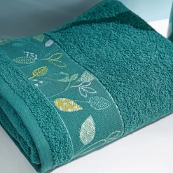 Feuille à feuille Drap de bain