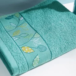 Feuille à feuille Serviette de bain