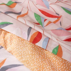 Feuilles à fleurs Drap