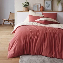 Flanelle unie Housse de couette