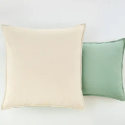 Flanelle unie Taie d'oreiller