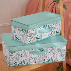 Fleur de porcelaine Boite de rangement