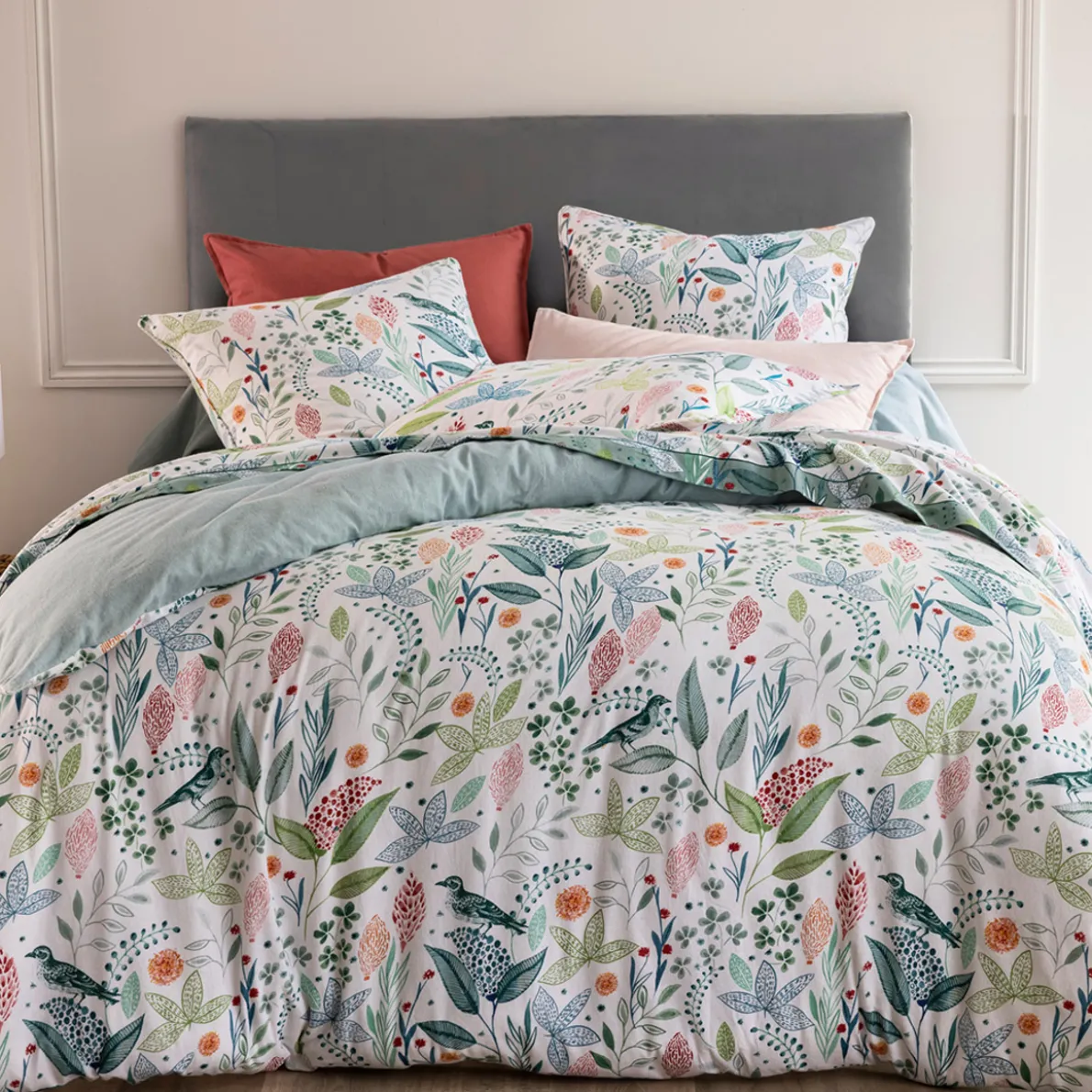 Fleur de porcelaine Drap-housse