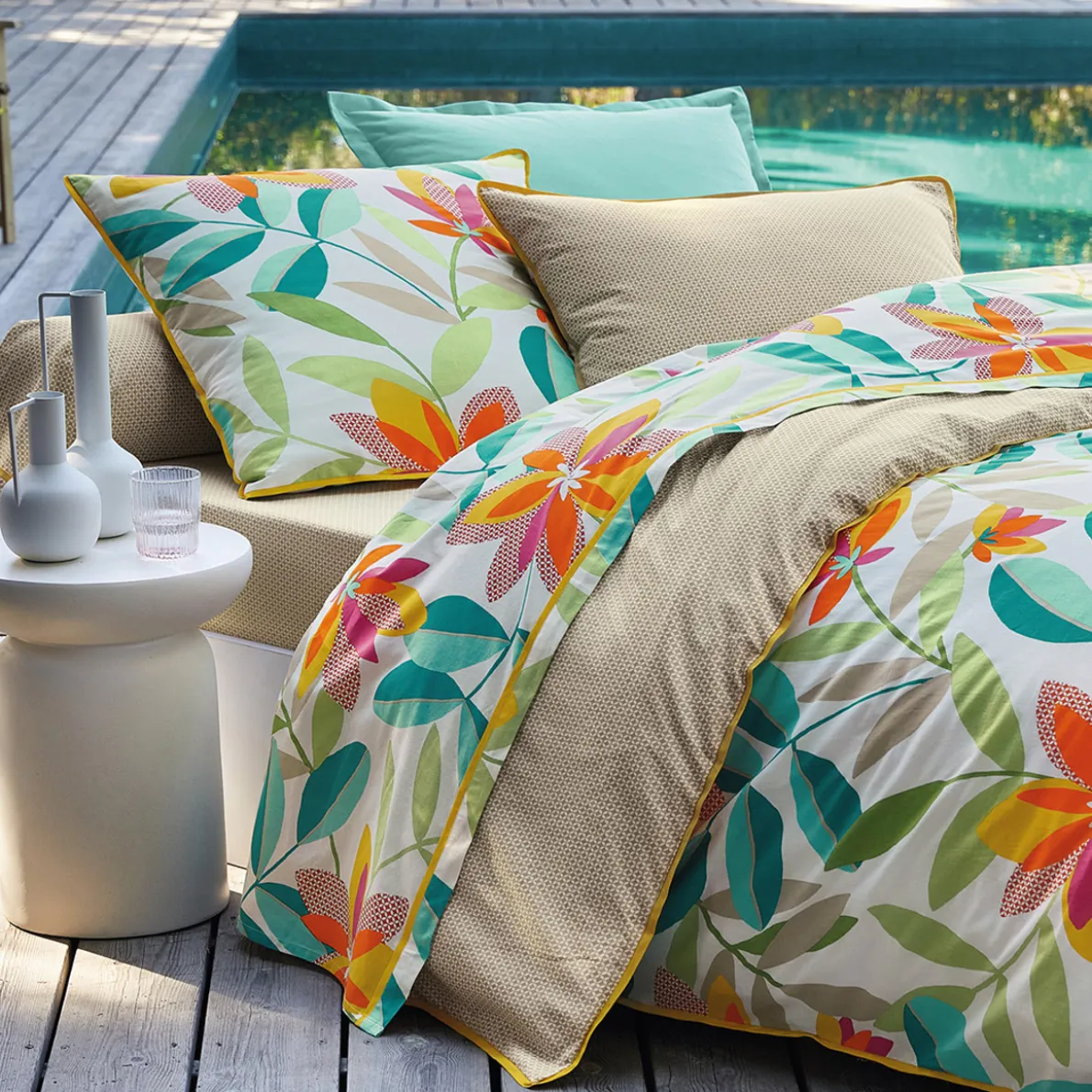 Fleurs de jazz Drap