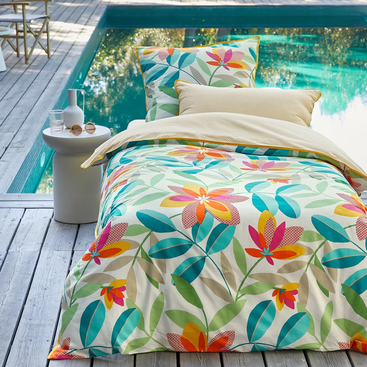 Fleurs de jazz Linge de lit