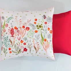 Fleurs des champs 2 Housses de coussin