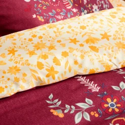 Folk en fleurs Housse de couette