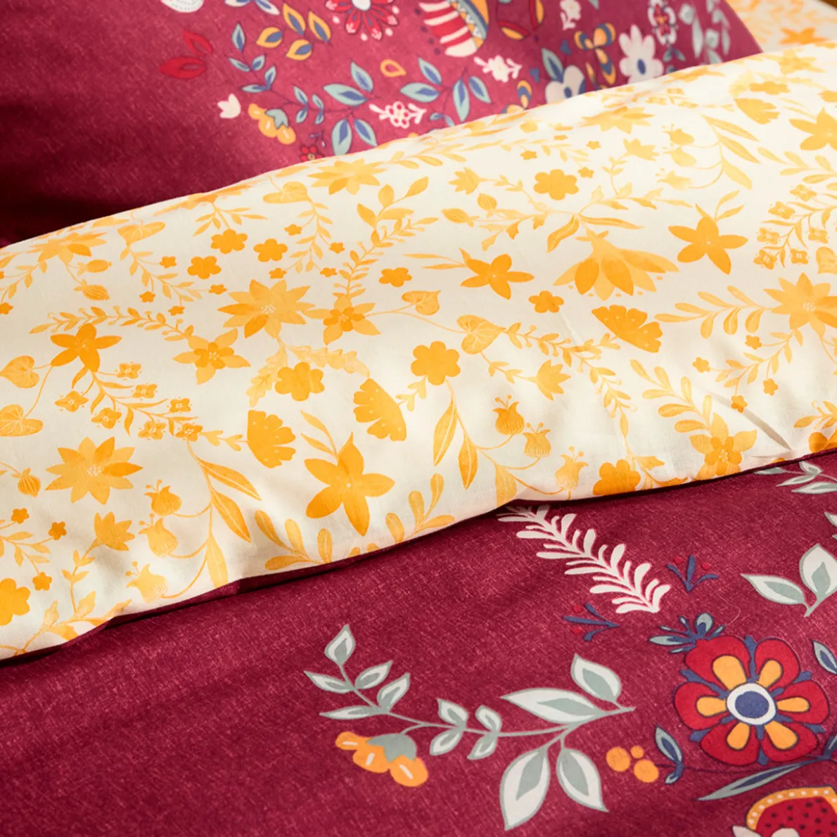 Folk en fleurs Housse de couette