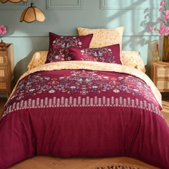 Folk en fleurs Housse de couette