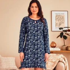 Forêt bleue Chemise de nuit