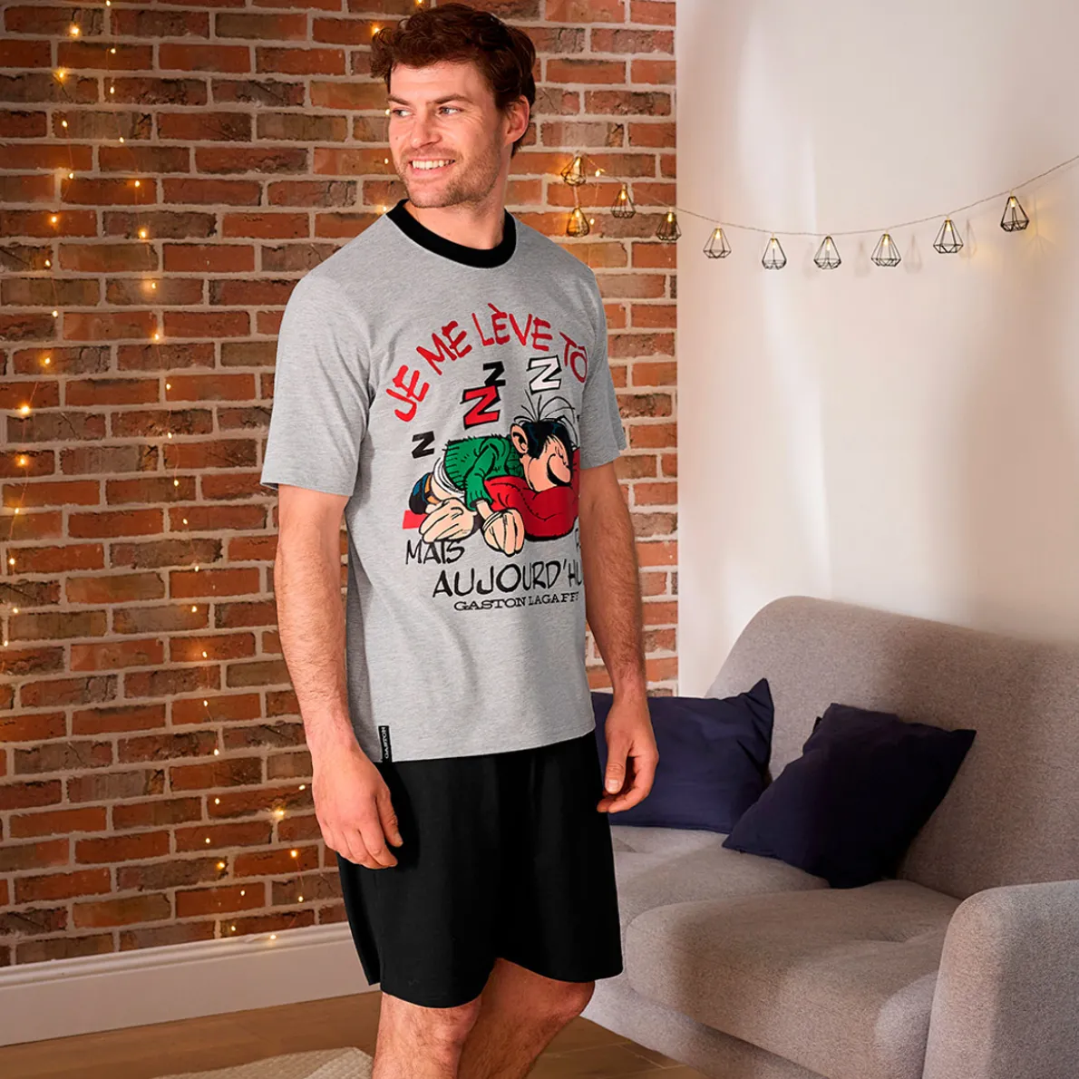 Gaston Lagaffe Pyjama short