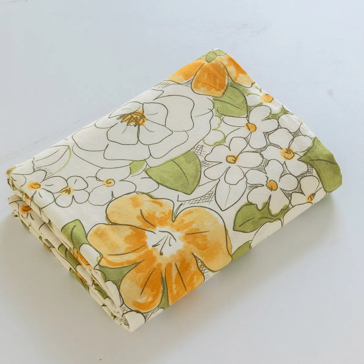 Gentiane et camomille Linge de lit