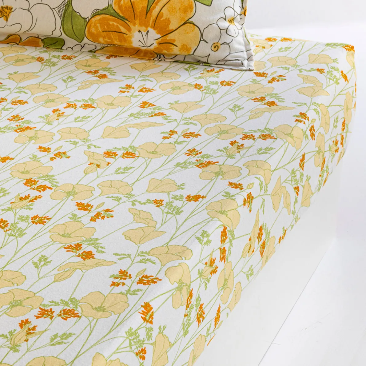 Gentiane et camomille Linge de lit