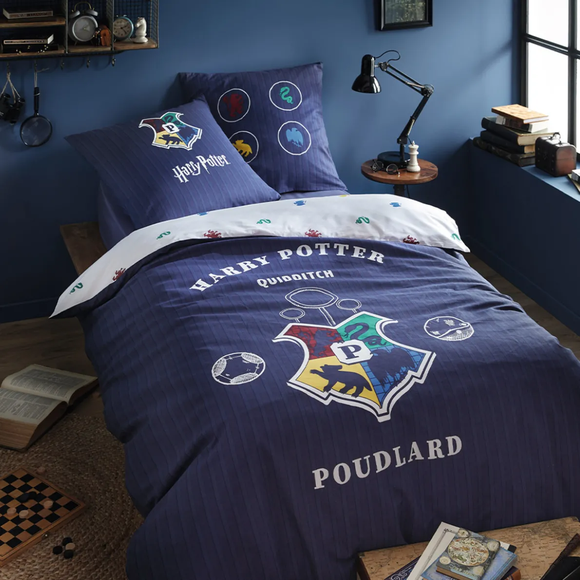 Harry Potter Housse de couette + 1 taie d'oreiller