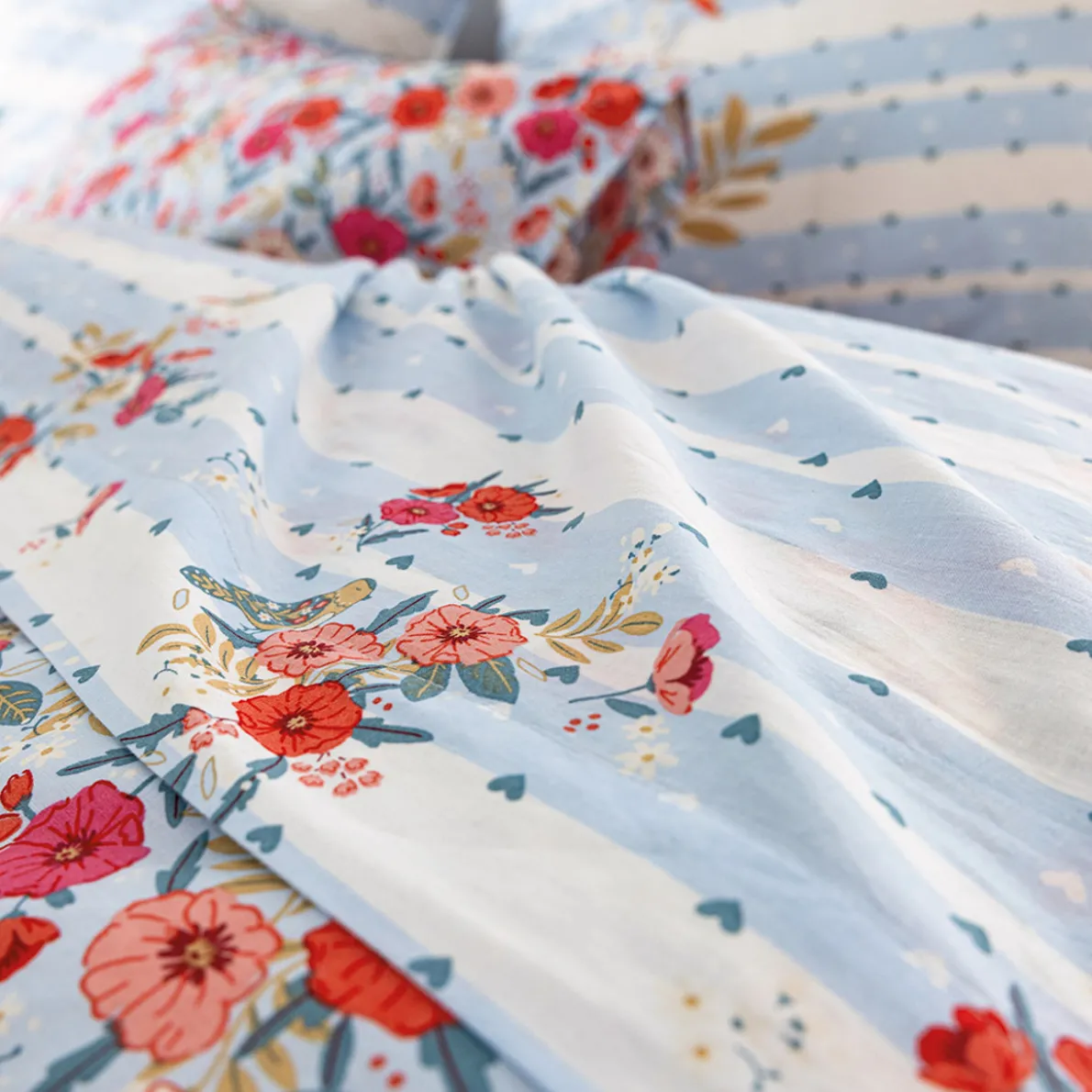 Horizons fleuris Drap