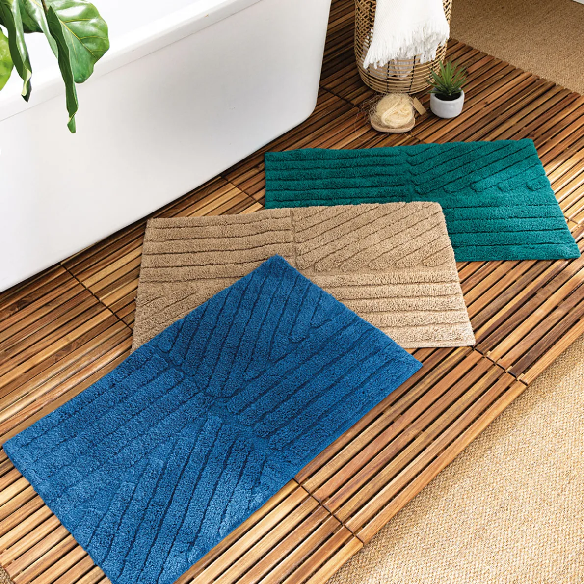 Inspiration caillebotis Tapis de bain