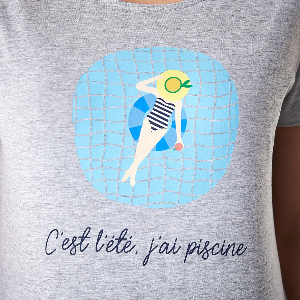 J'ai piscine Pyjama indigo