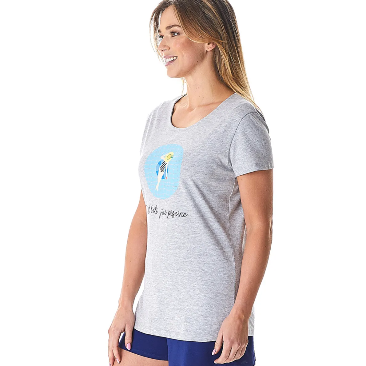 J'ai piscine Pyjama indigo