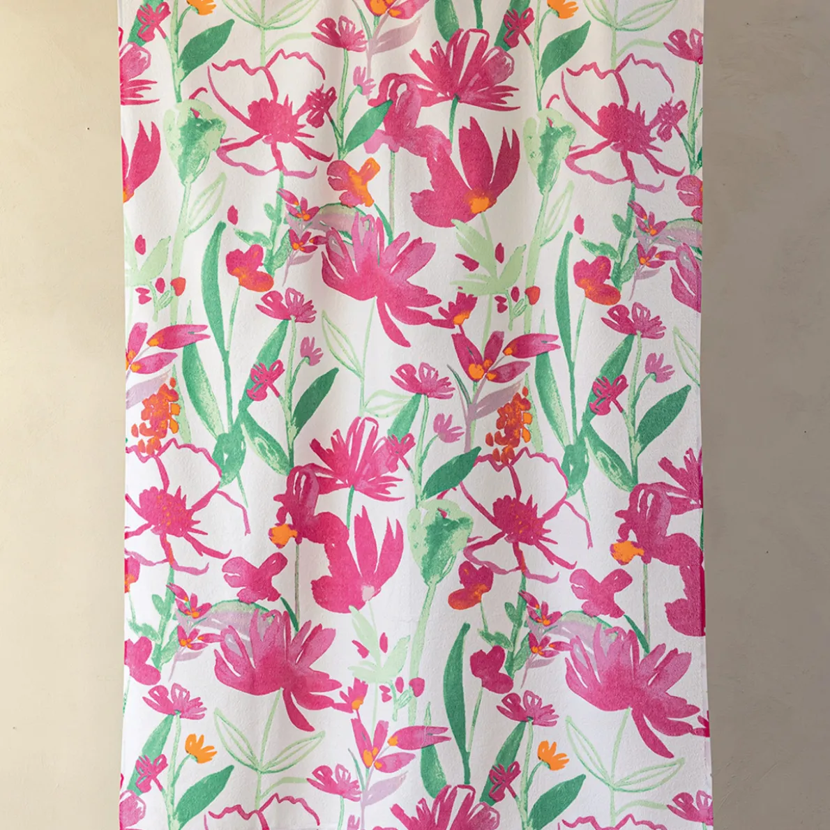 Jardin des peintres Maxi drap de bain