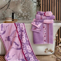 Jardin d'Osaka Serviette de bain