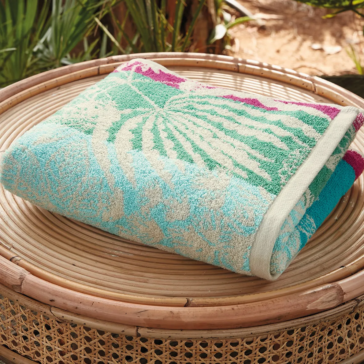 Jardin tropical Serviette de bain
