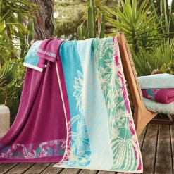 Jardin tropical Serviette de bain
