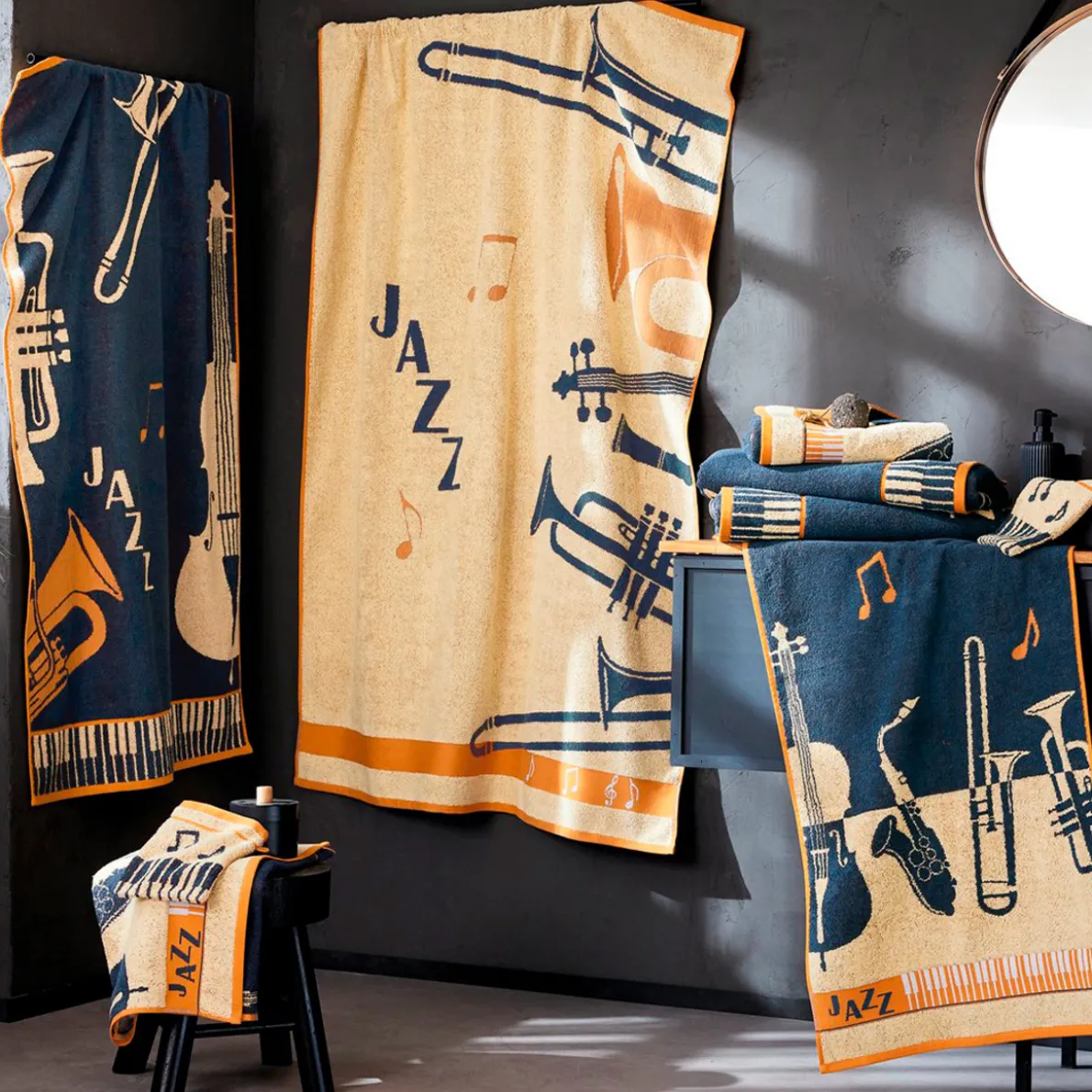 Jazz & vibrations Serviette de bain